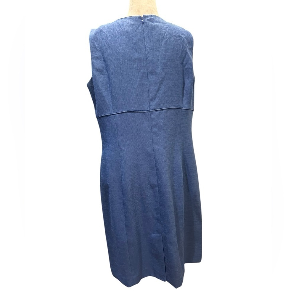 Amanda Smith Floral Blue dress set dress (2pcs) size 12 - Picture 7 of 10